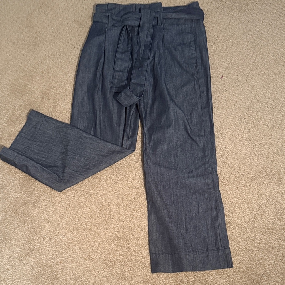 Frame wide leg jeans